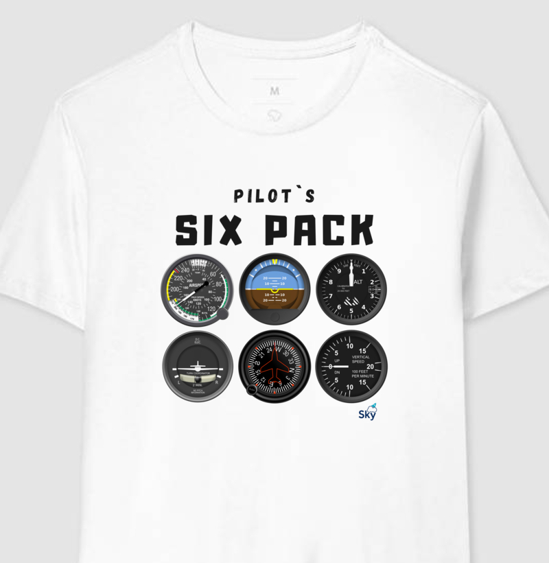 Camiseta - Pilot Six Pack