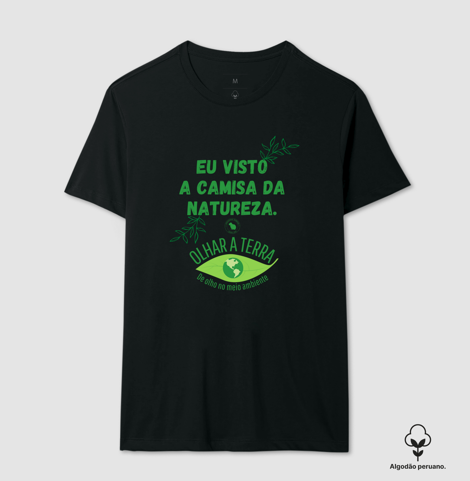 Eu visto a camiseta da natureza