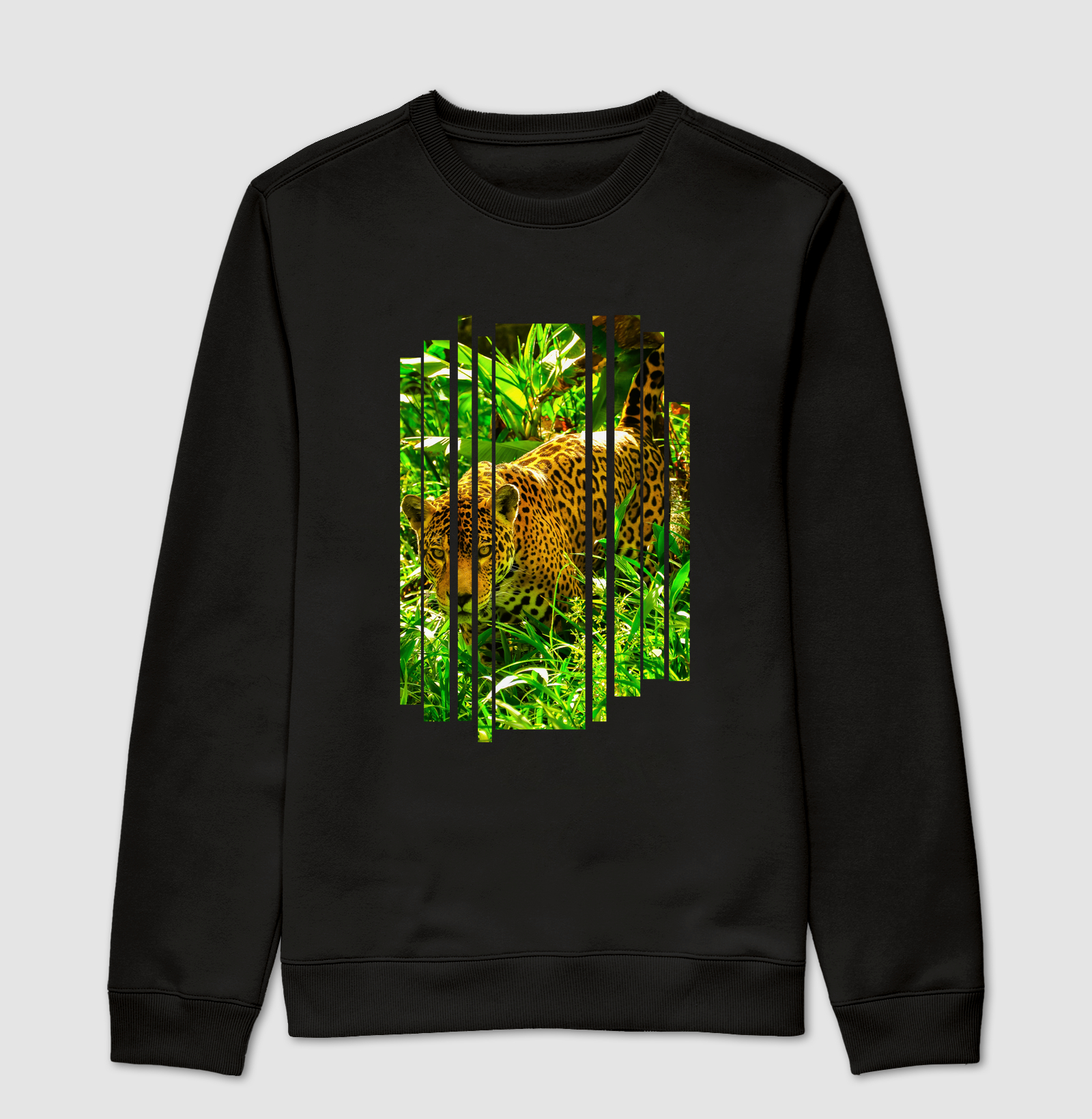 Suéter Moletom Onça-Pintada | Coleção Bio-Ritmo