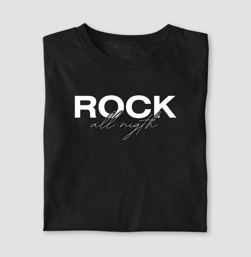 Camiseta Rock all nigth® 