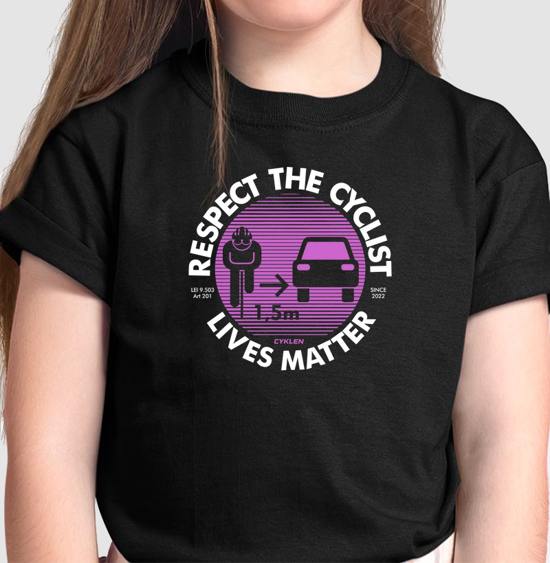 RESPECT THE CICLIST LIVES MATTER