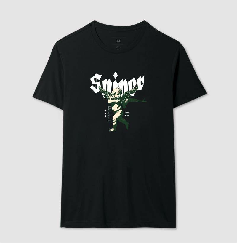 Camisa T-shirt -SNIPER-