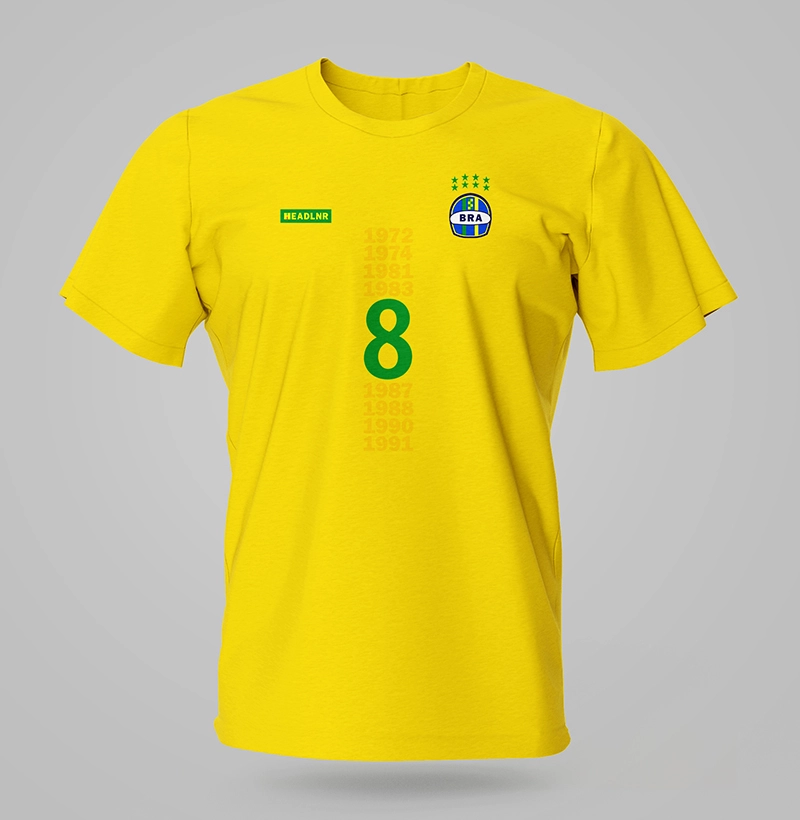 Camiseta "Já Somos Octa"