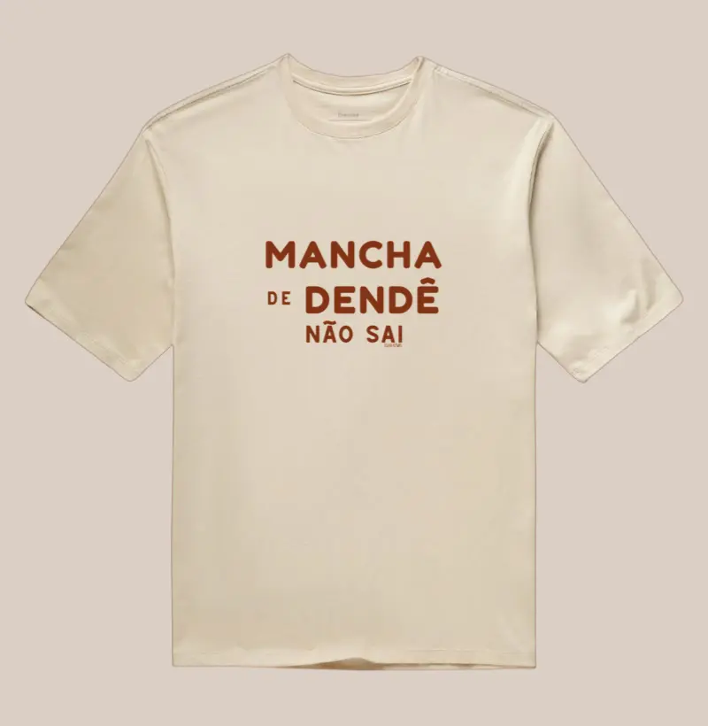 Mancha de dendê não sai