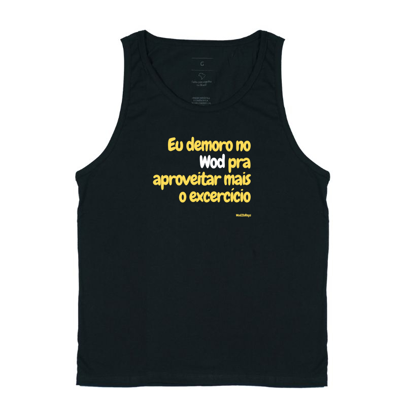 Eu demoro no Wod pra aproveitar melhor o exercício (Masc e Fem)