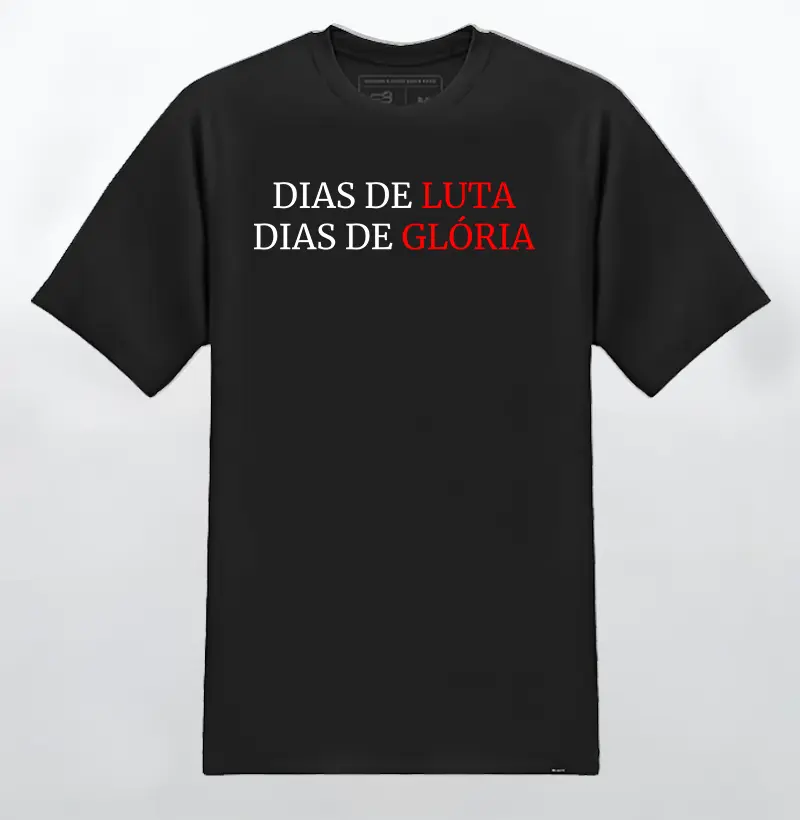 Camiseta da luta
