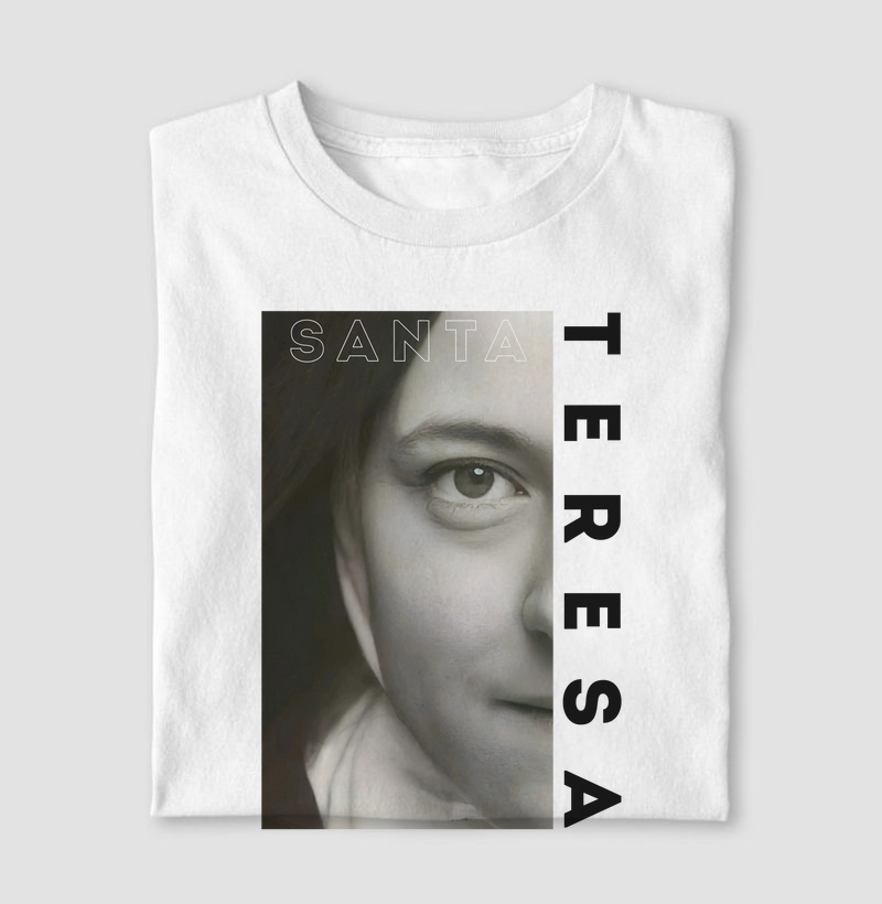 Camiseta Santa Teresa em Algodão