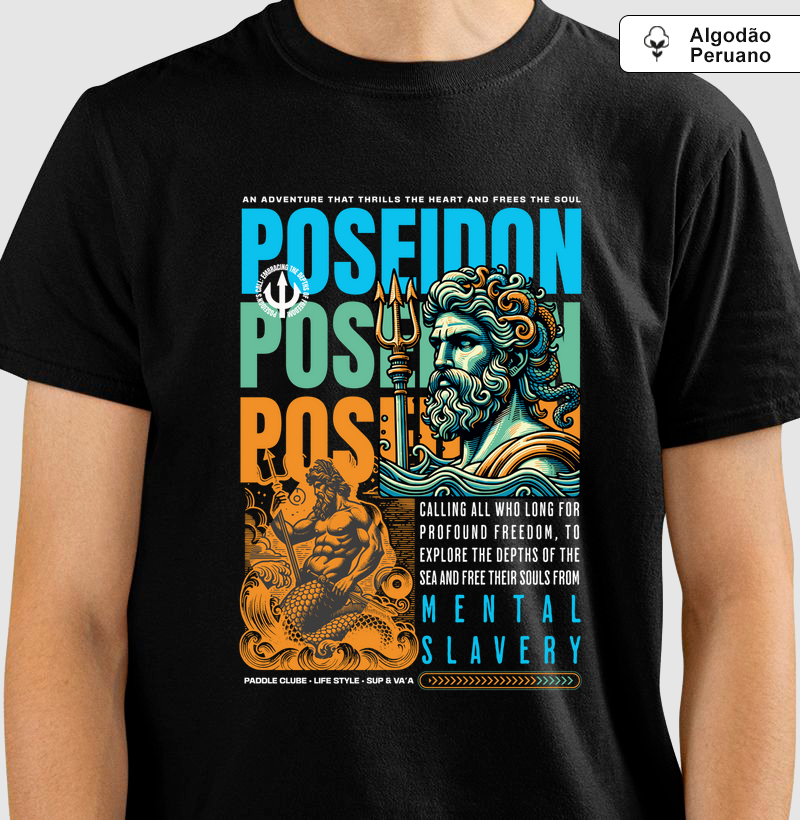 Camiseta Premium - Poseidon