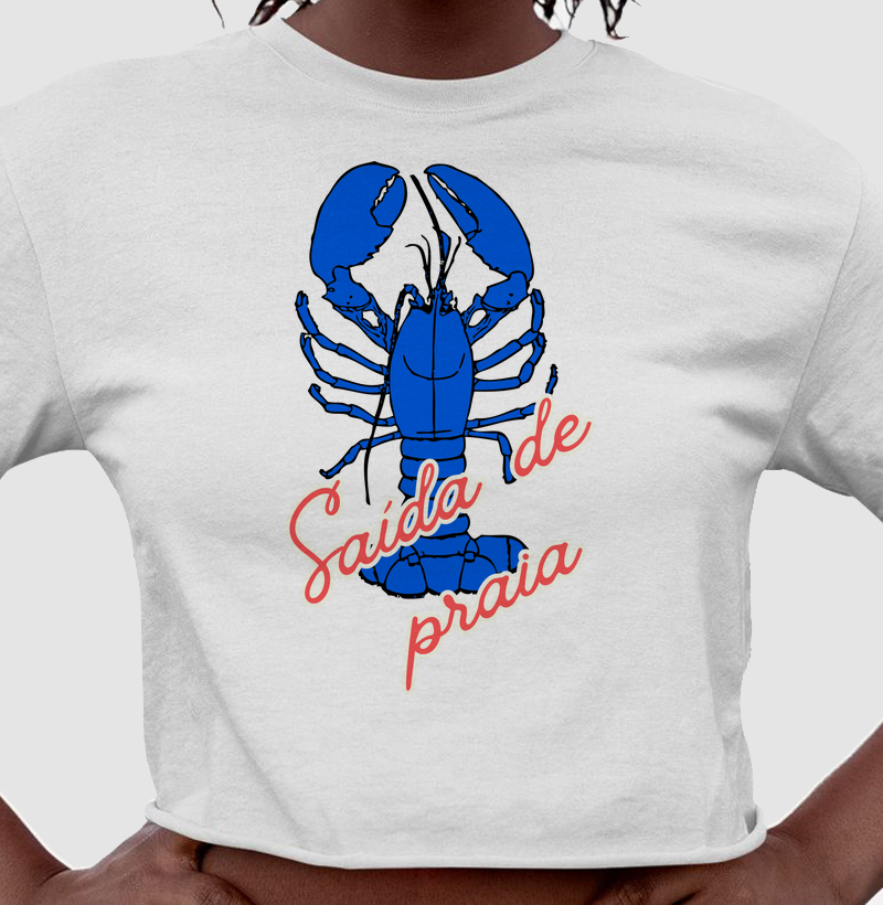 Cropped Saída de Praia