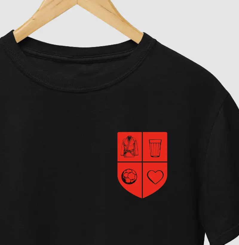 Jiu-Jitsu cerveja futebol - vermelho