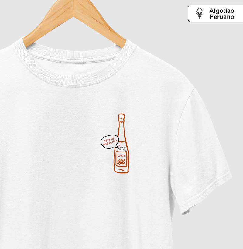 Fora d’Água, Dentro do Vinho - Algodão Peruano