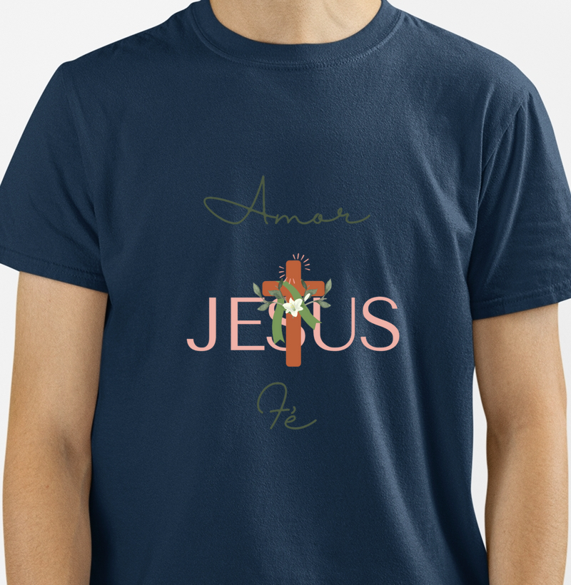 Camiseta Amor e fé