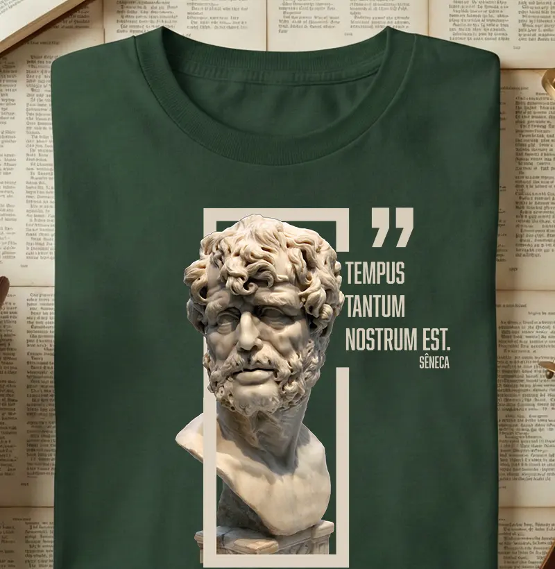 Sêneca - Somente o tempo é nosso (em Latim)