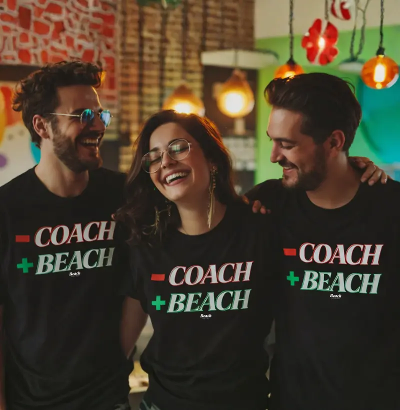 – COACH + BEACH