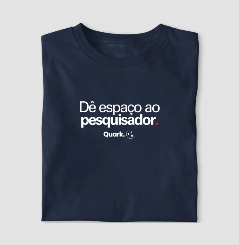 Dê espaço ao pesquisador.