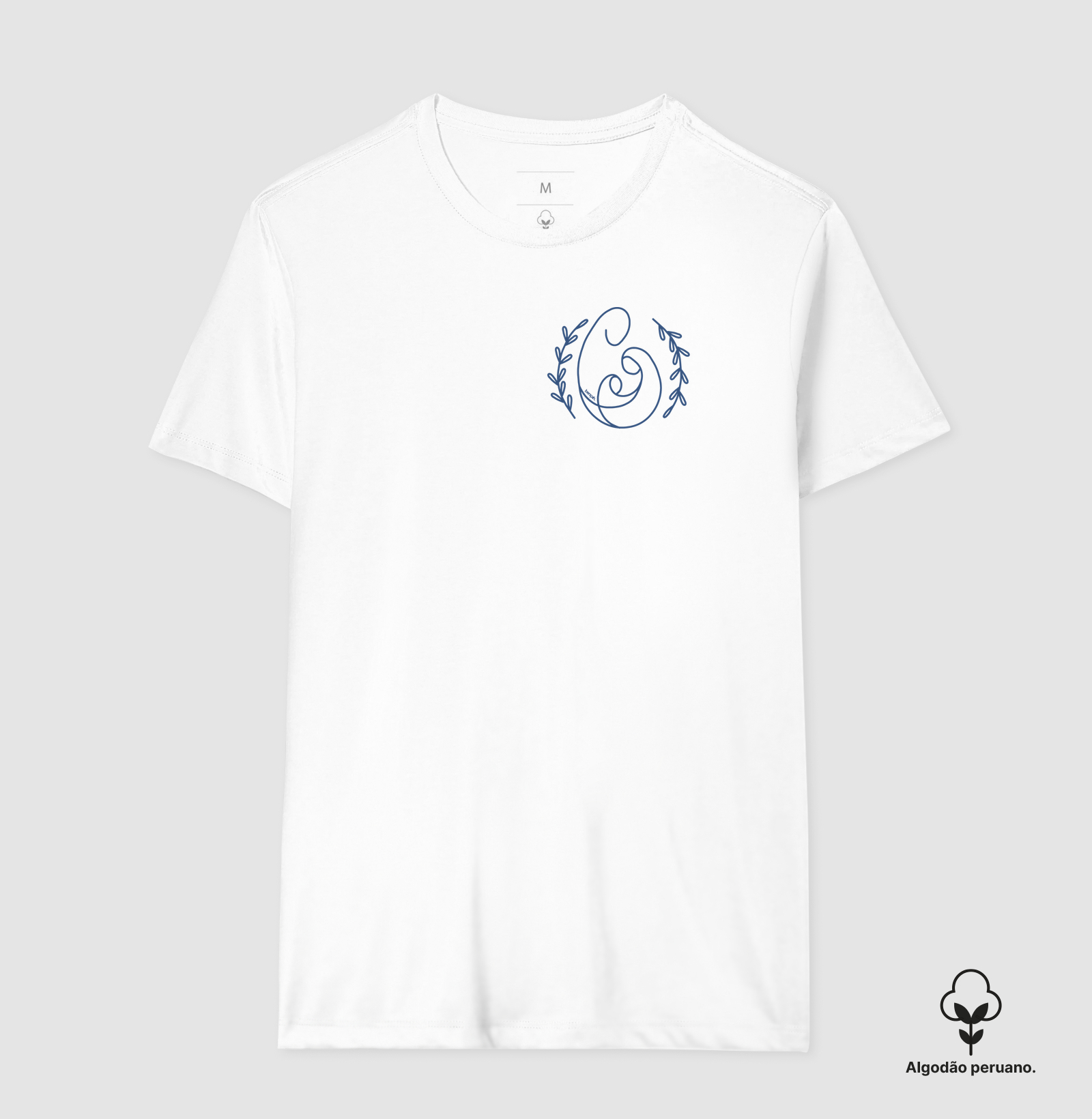 Camiseta Algodão Peruano Domus