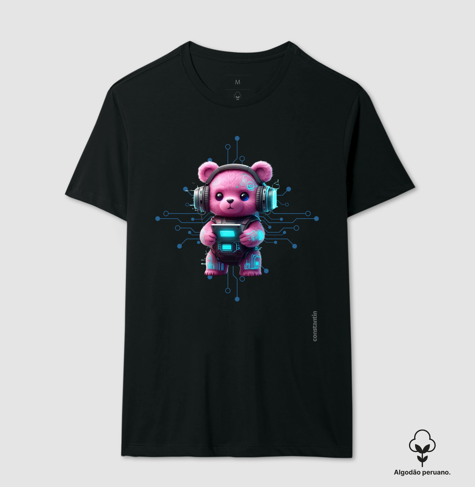 Urso tecnológico pink