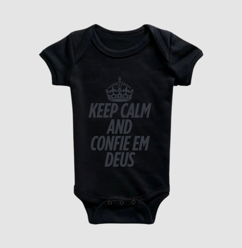 Keep Calm and Confie em Deus