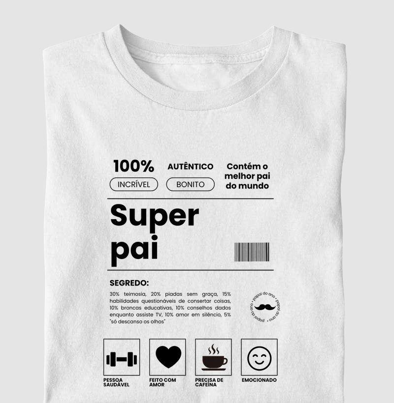 Camiseta dia dos Pais 