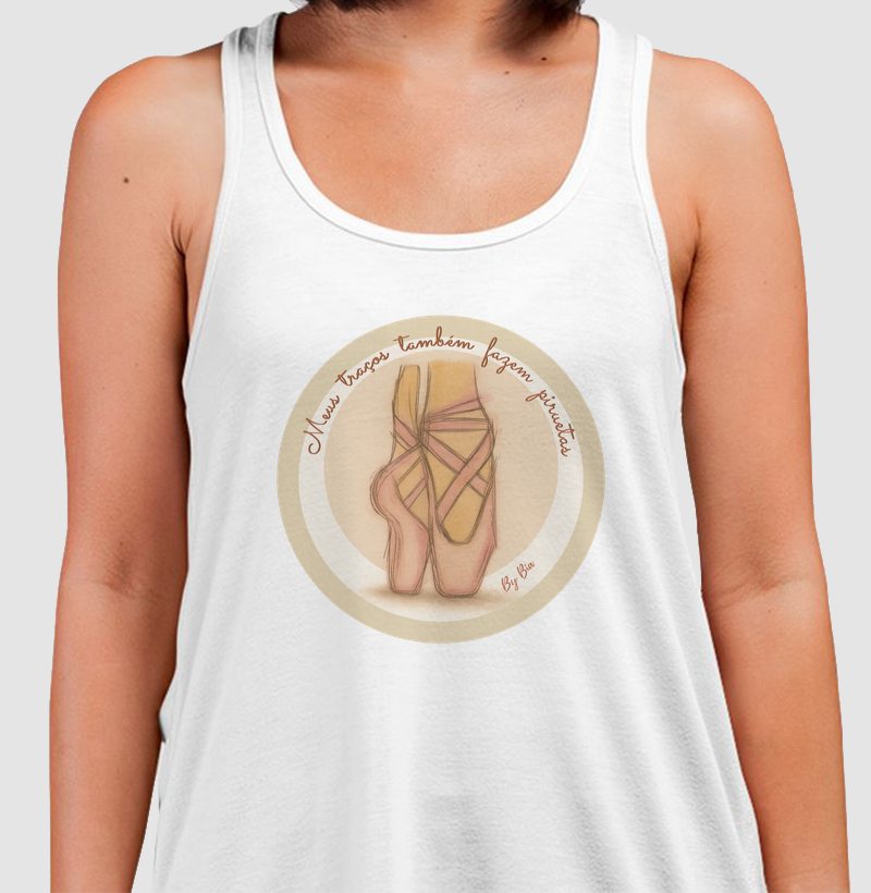 Meus traços também fazem piruetas