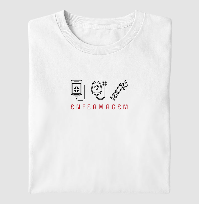 Camiseta - Enfermagem