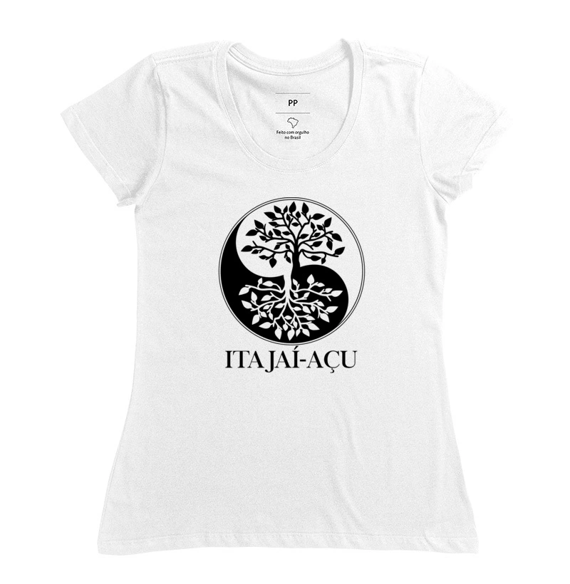 Camiseta Fem. Itajai-açu Sem Crueldade