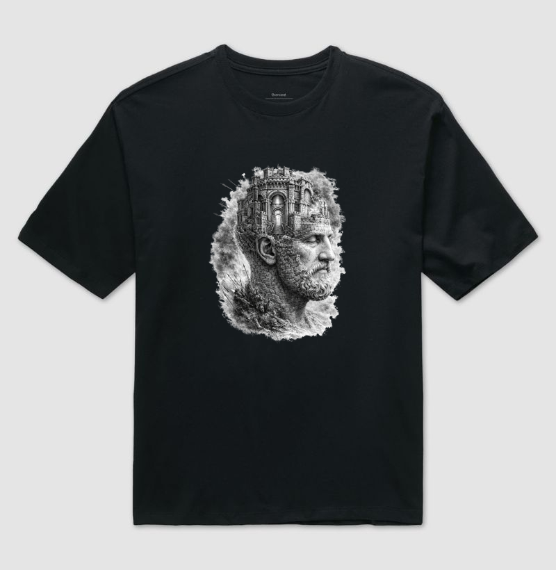 Camiseta Estoicismo "The Old Man and the Ruined Castle"