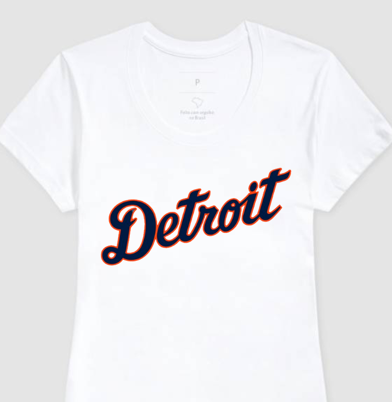 Camiseta Feminina - Detroit