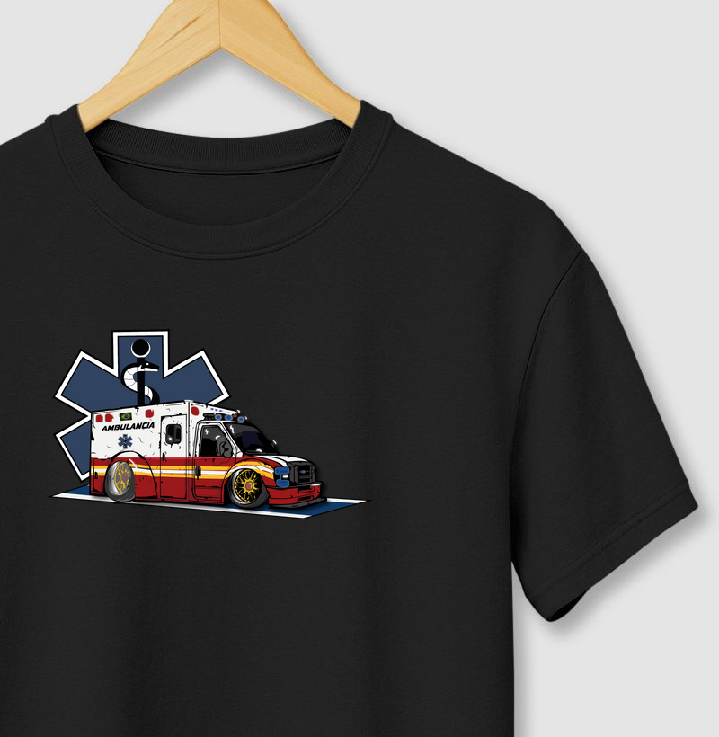 Ambulância estilizada