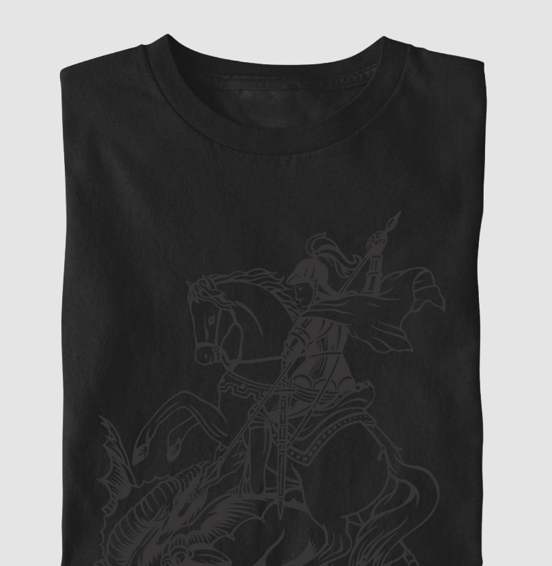 Camiseta São Jorge - All Black