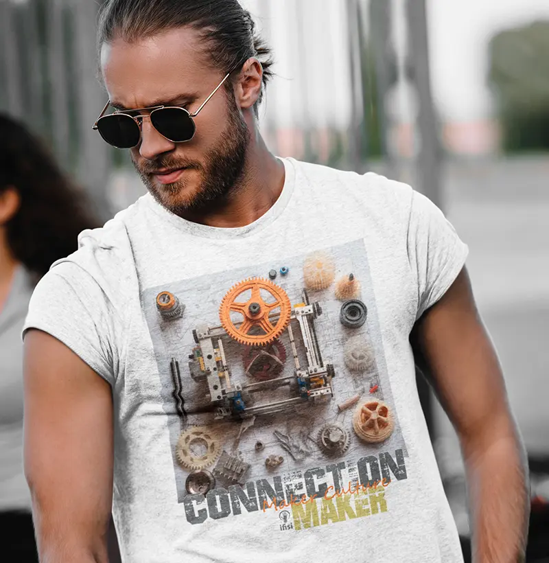 Estampa "Conexão Maker"