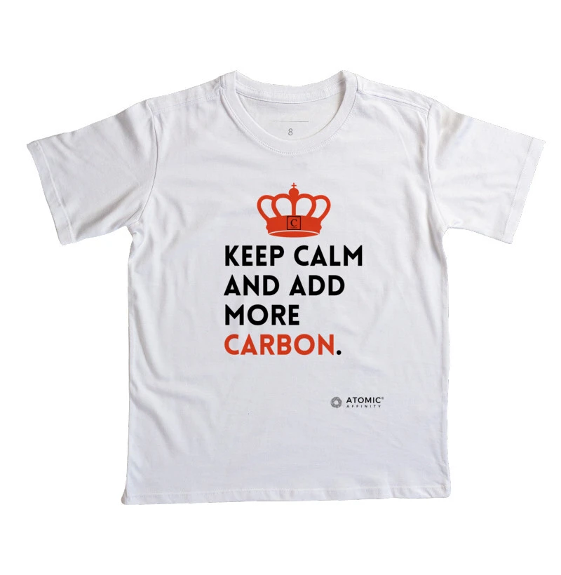 Keep calm and add more carbon.