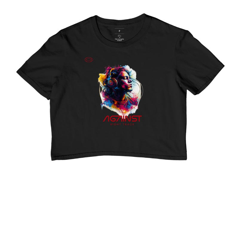 Camiseta ouvindo musica