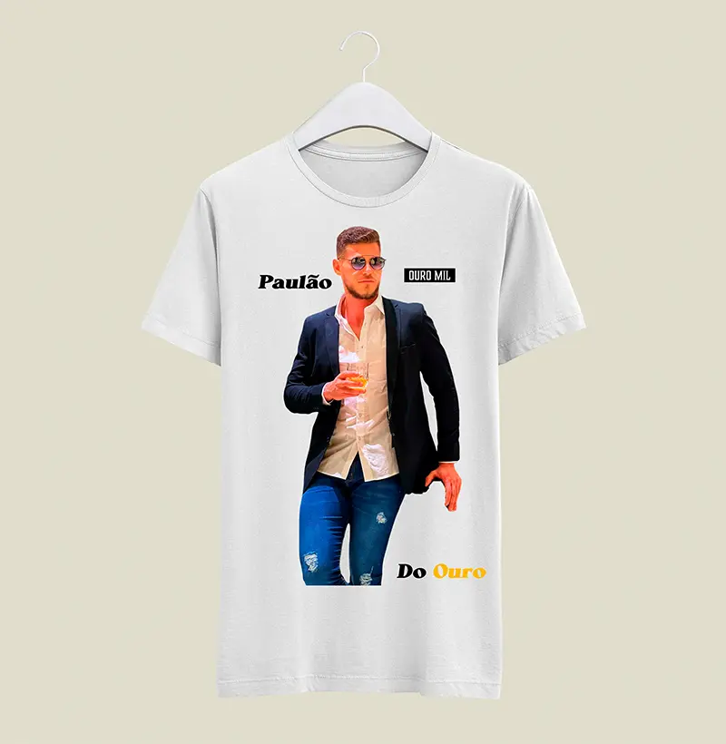 CAMISETA PAULAO DO OURO