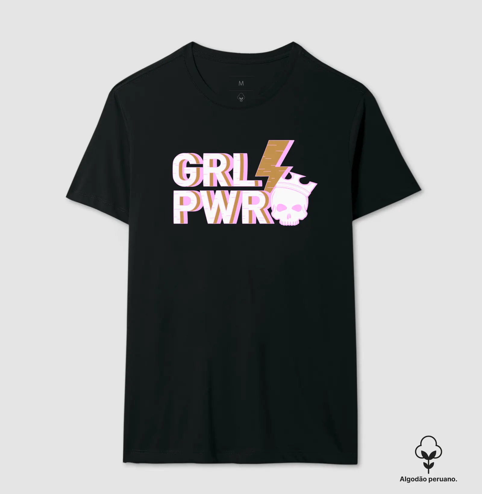 GRL PWR - Algodão Peruano