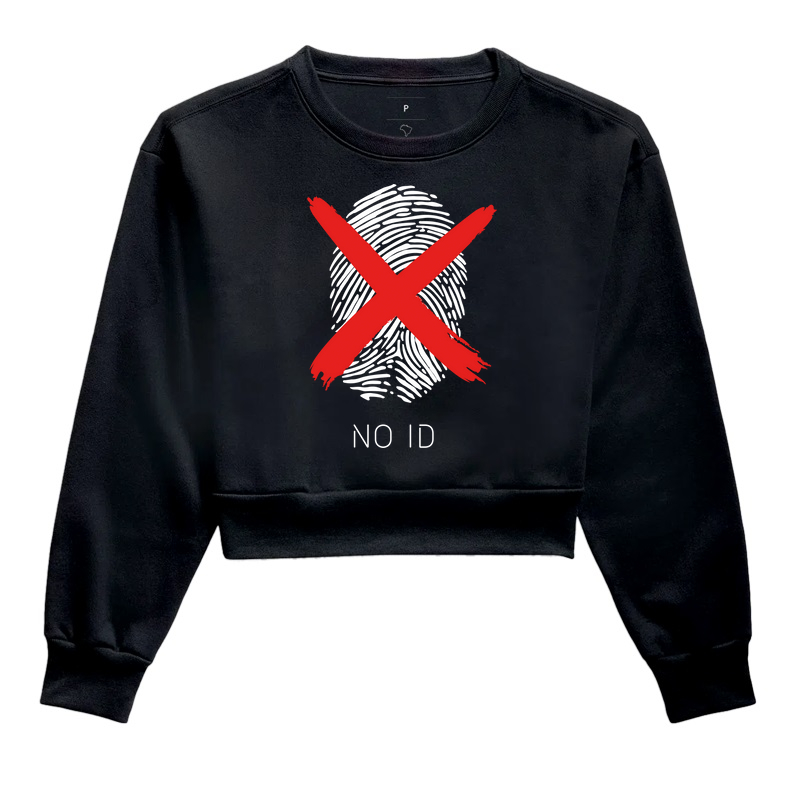 Cropped Moletom - No ID Vibes