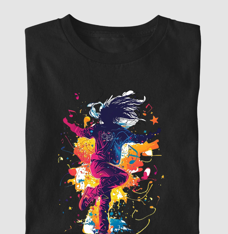 Camiseta Movimento e Cor