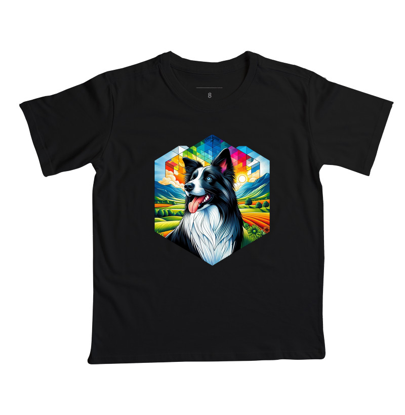 Kids Border Collie Colorful
