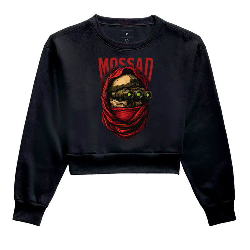 Cropped Moletom Militar Mossad Israel Magnata556