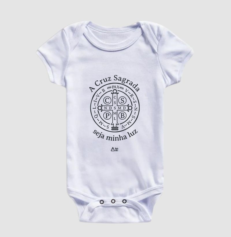 Body infantil Medalha de São Bento