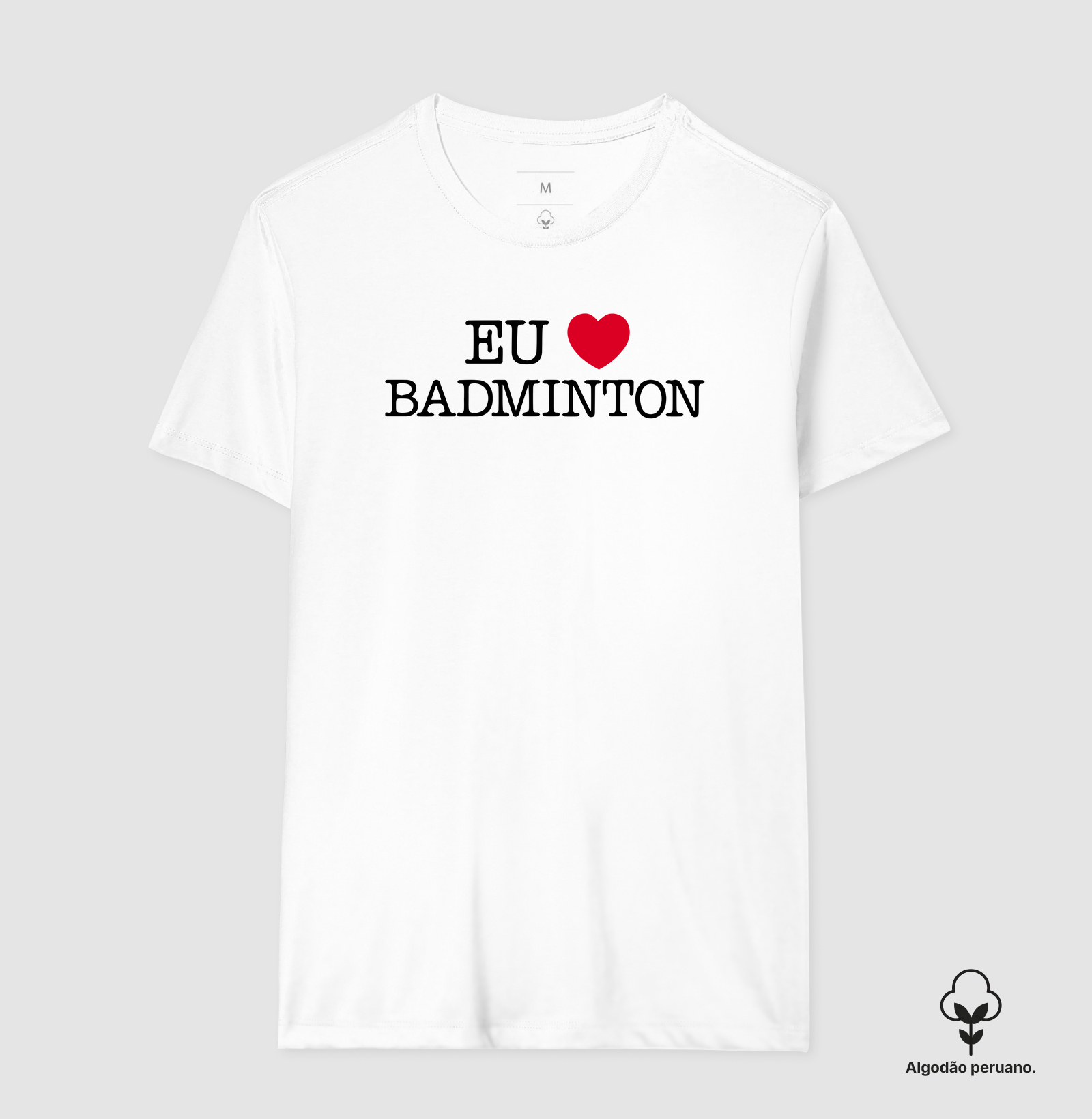 Eu amo Badminton