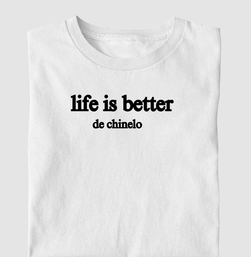 Life is Better de Chinelo