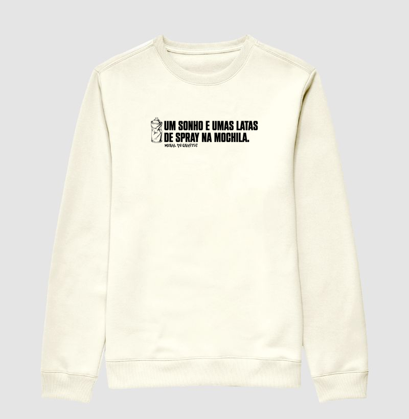 UM SONHO E UMAS LATAS DE SPRAY NA MOCHILA