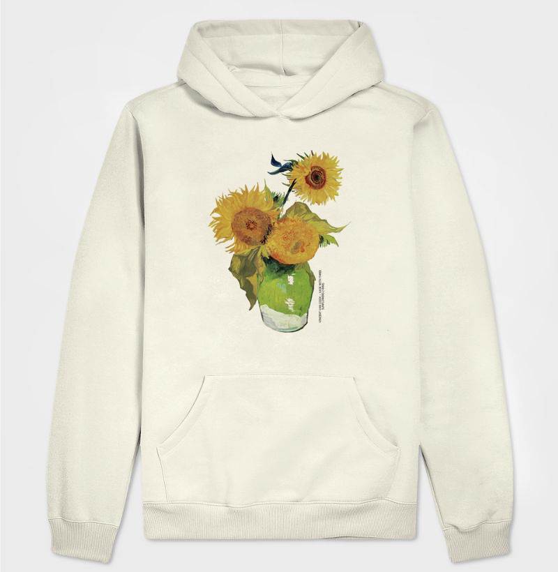 Vase With Three Sunflowers (1888) - Van Gogh