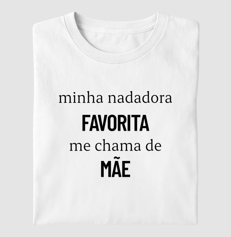 Minha nadadora favorita me chama de mãe
