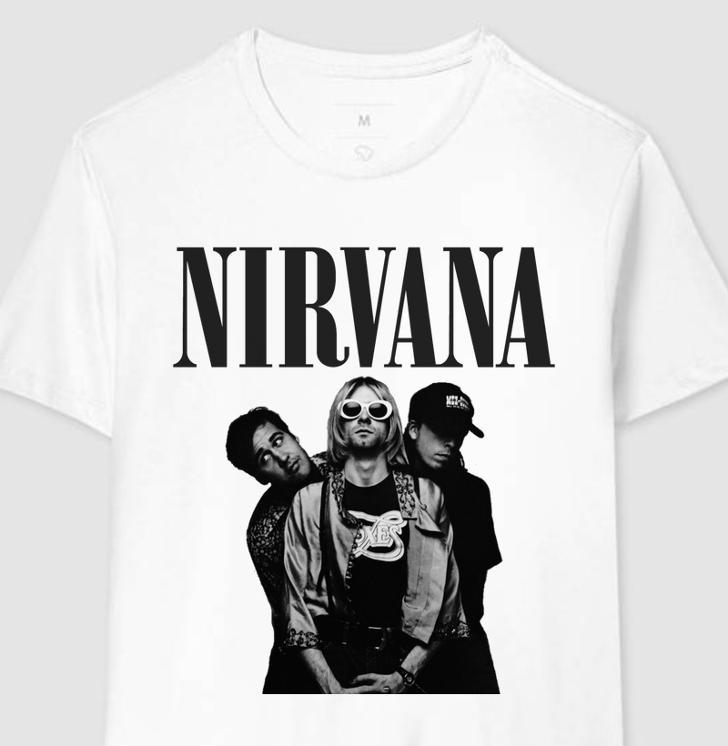 Camiseta Nirvana - Integrantes