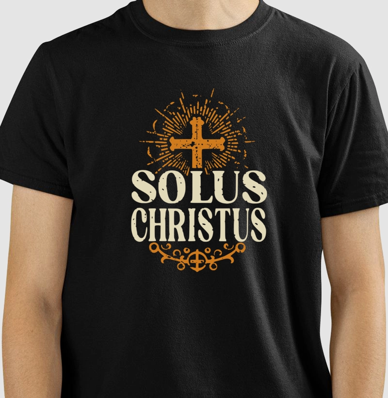 Camiseta SOLUS CHRISTUS