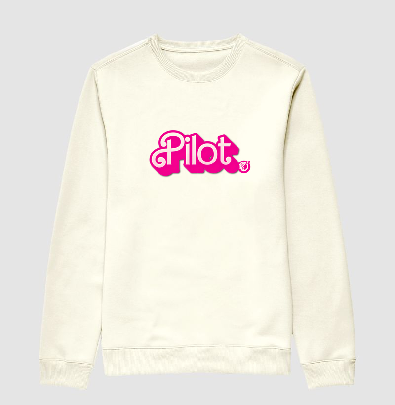 Moletom Suéter Pilot Barbie