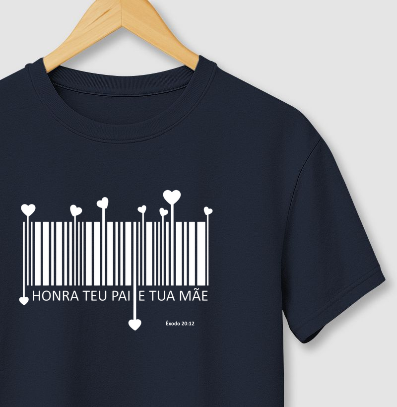 Camiseta Personalizada Honra teu Pai e tua Mãe