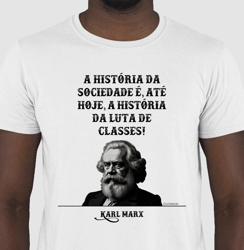 Camiseta Karl Marx Frase 1